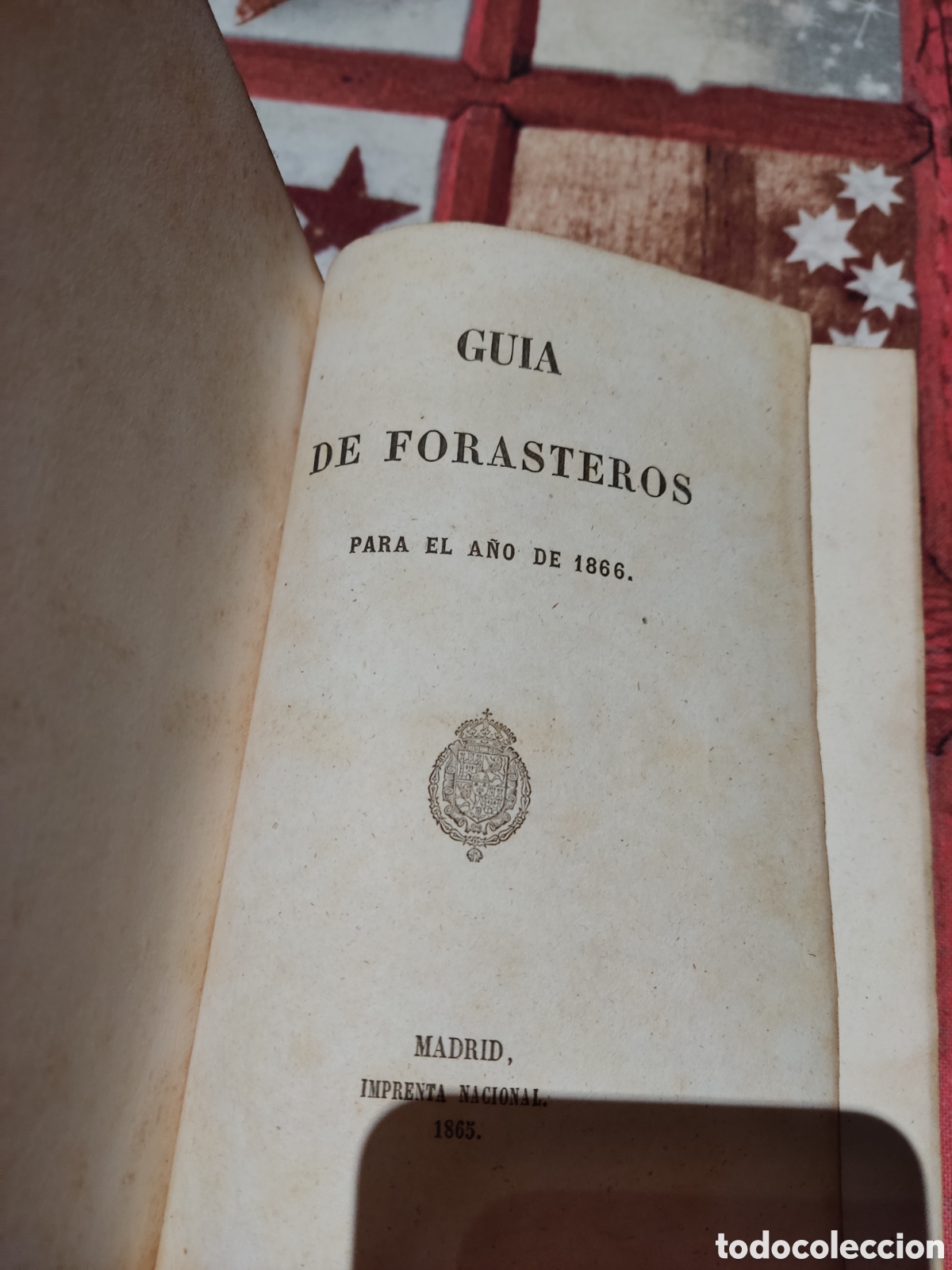 Libros antiguos: 1866 guia de forasteros - Foto 2