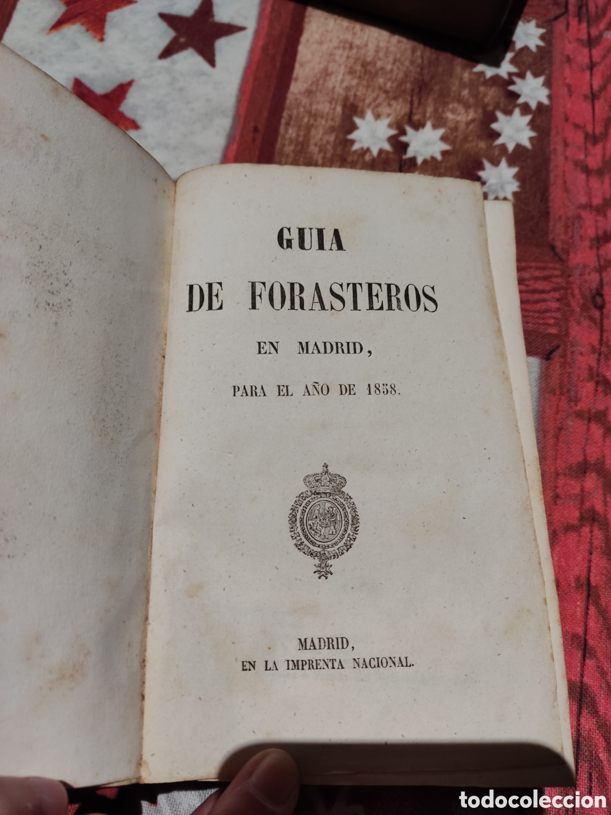 Libros antiguos: 1858 guia de forasteros en Madrid - Foto 3
