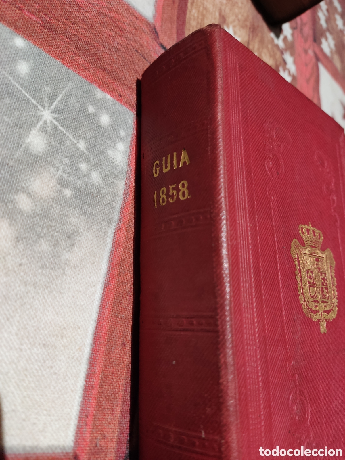Libros antiguos: 1858 guia de forasteros en Madrid - Foto 1