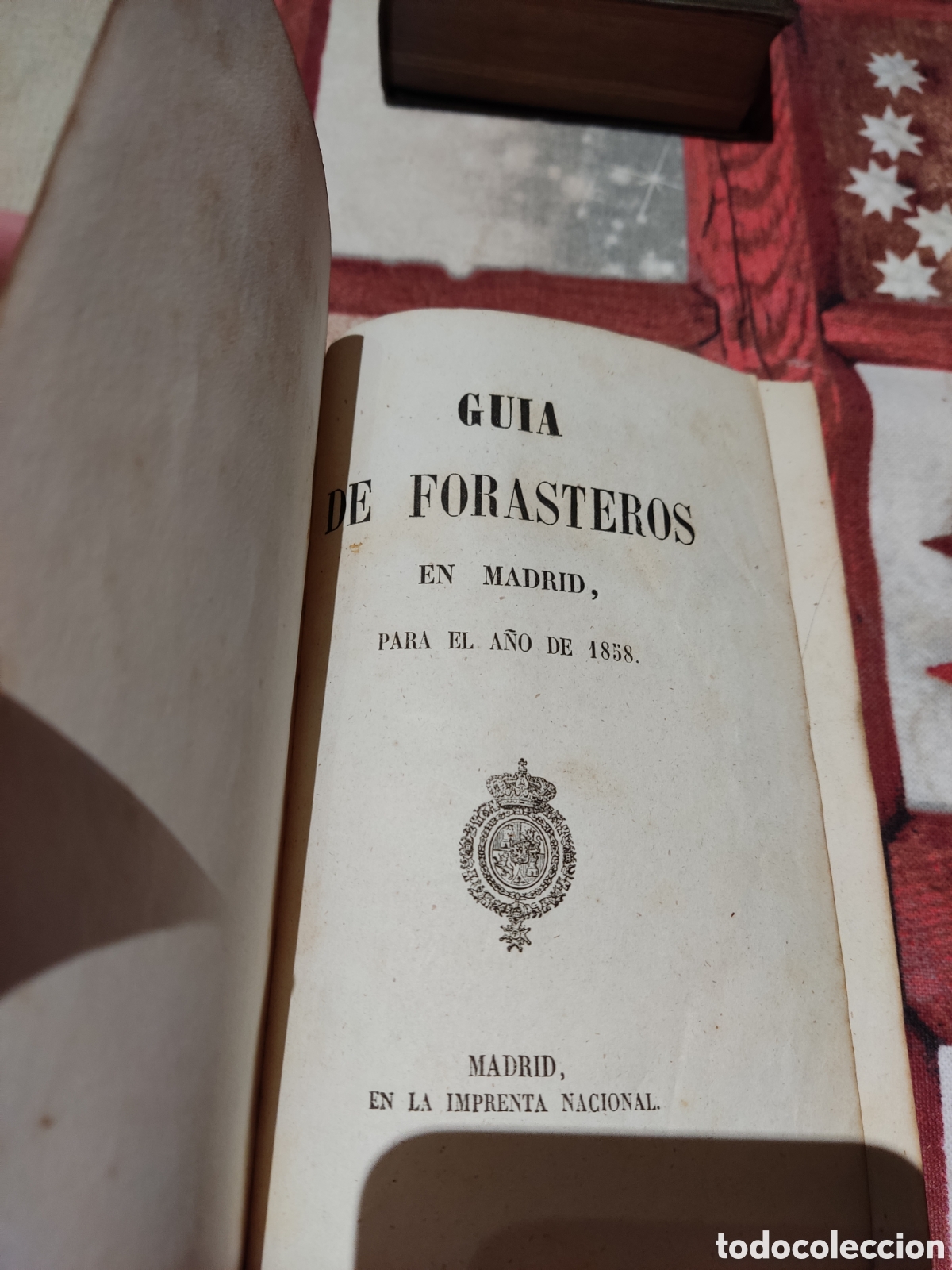 Libros antiguos: 1858 guia de forasteros en madrid - Foto 5
