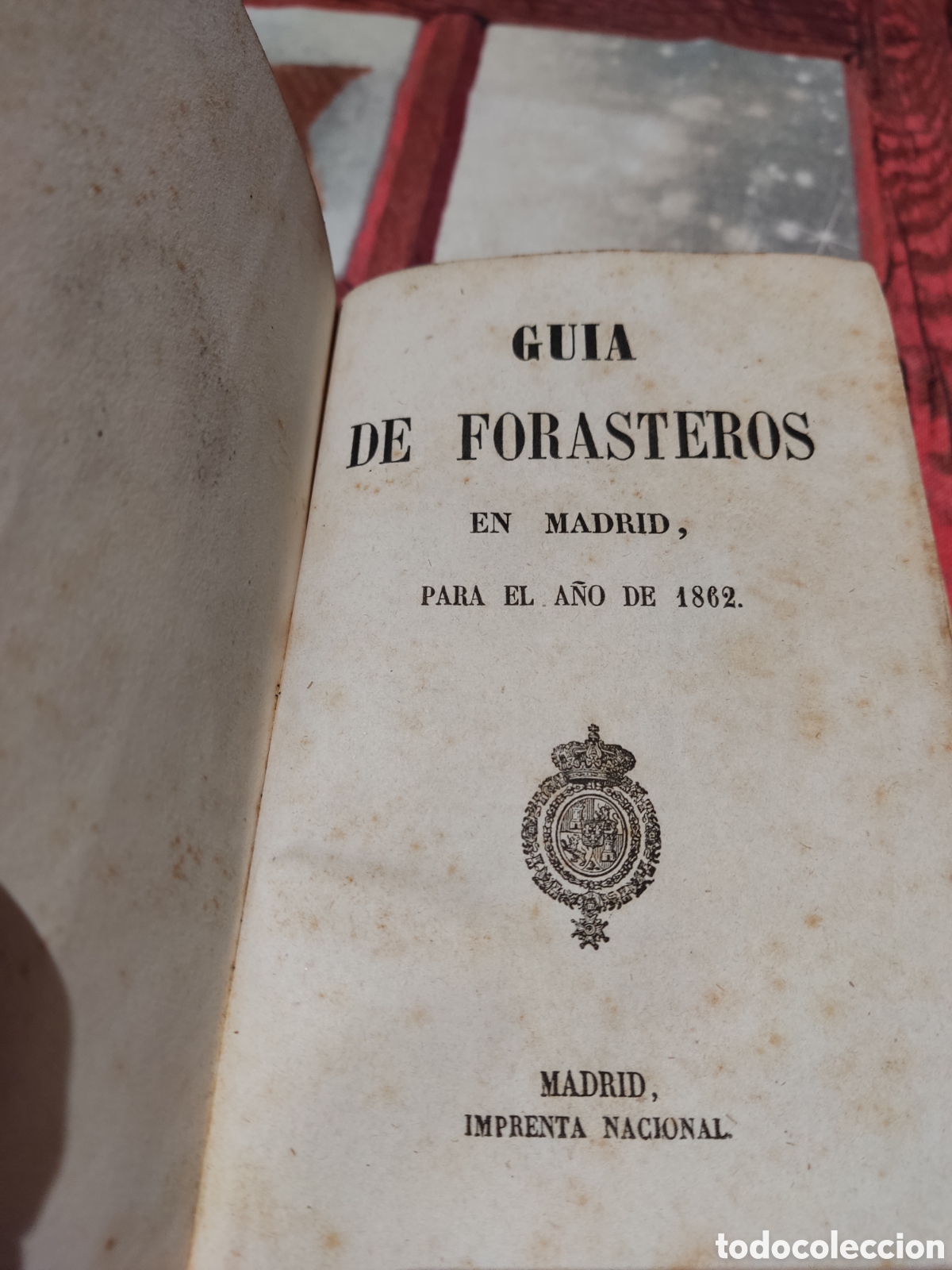 Libros antiguos: 1862 guia de forasteros madrid - Foto 3