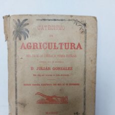 Libros antiguos: CATECISMO DE AGRICULTURA PARA USO DE LAS ESCUELAS DE PRIMERA ENSEÑANZA. Lote 390247809