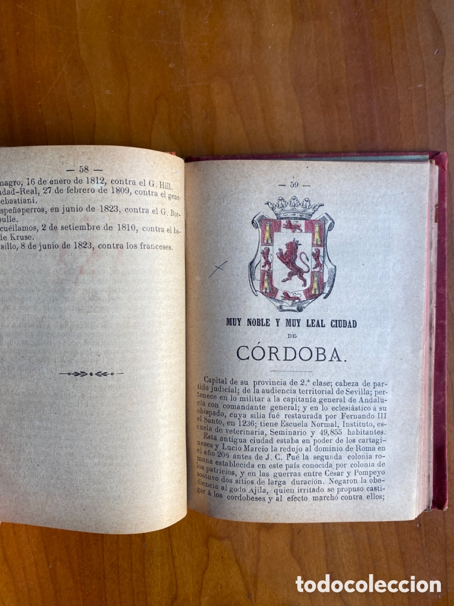 Libros antiguos: Blasones espa&ntilde;oles 1883 - Foto 6