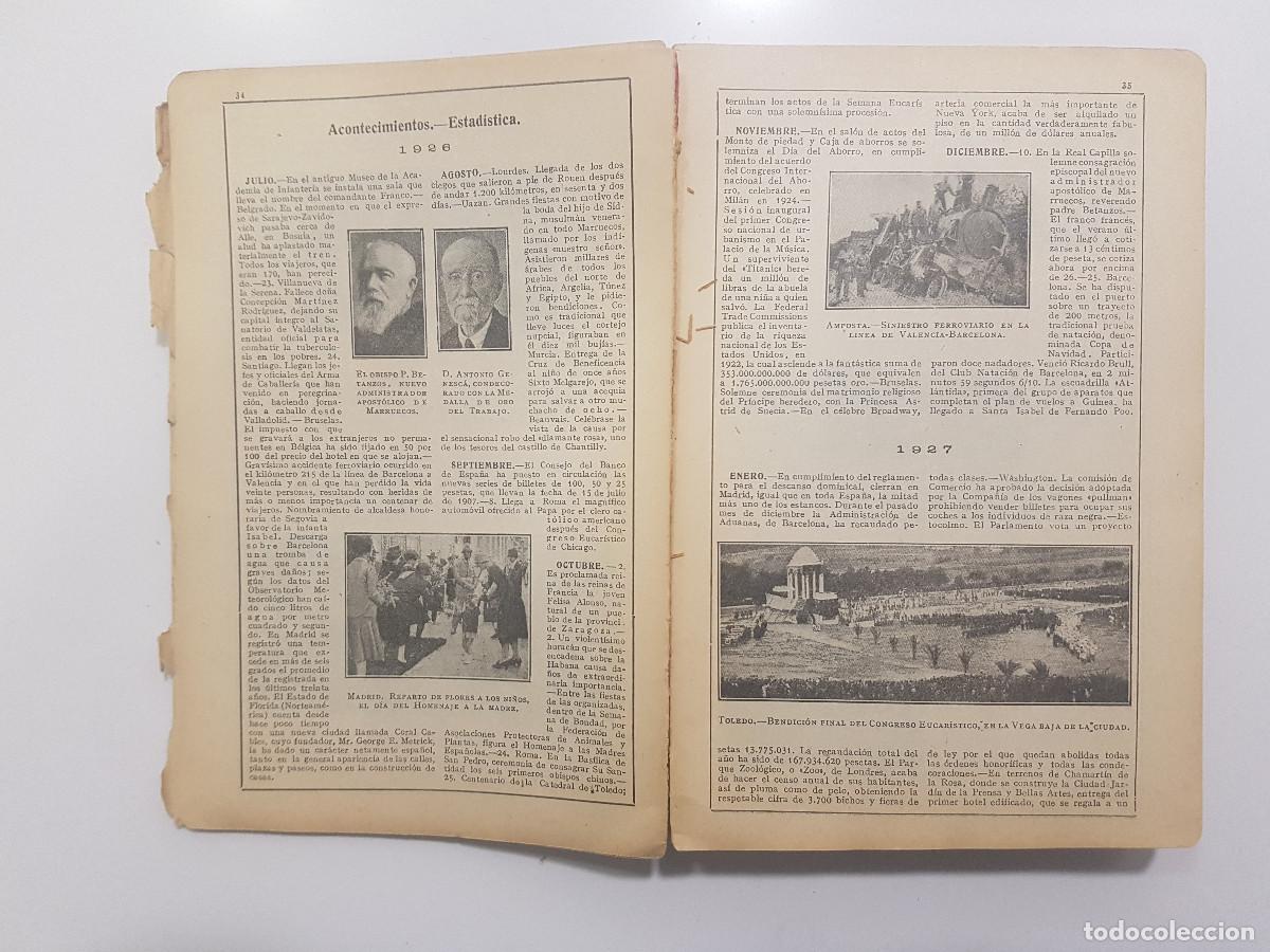 Libros antiguos: ALMANAQUE BAILLY BAILLIERE 1928 - Foto 5