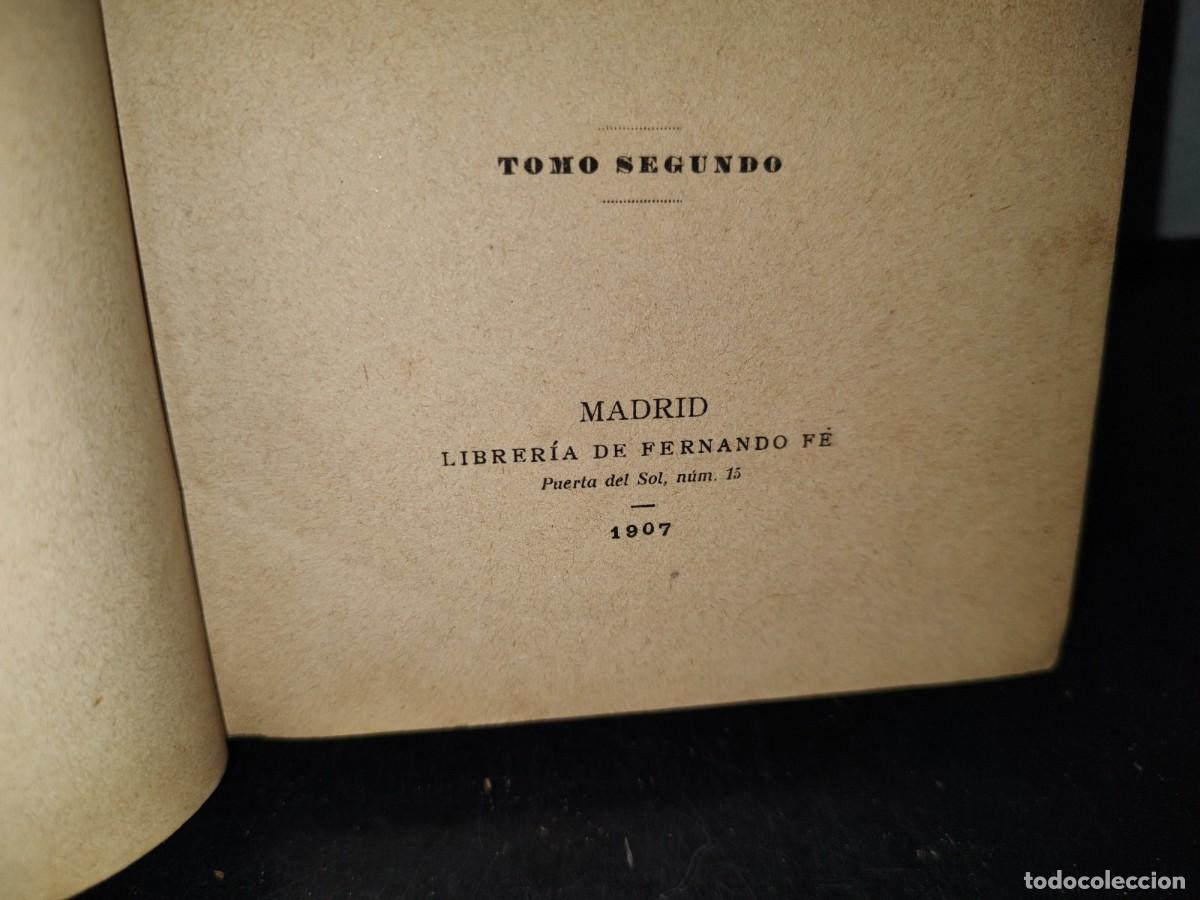Libros antiguos: 63- OBRAS DE GUSTAVO A BECQUER - TOMO SEGUNDO - 1907 - Foto 5