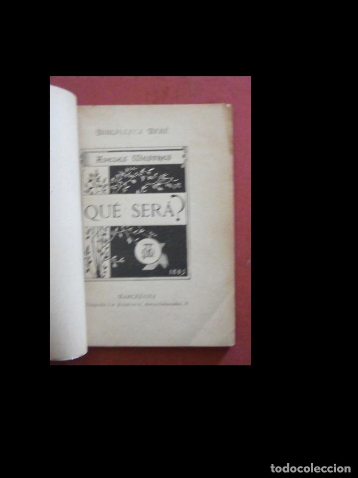Libros antiguos: Qu&eacute; ser&aacute;?. Apeles Mestres - Foto 5