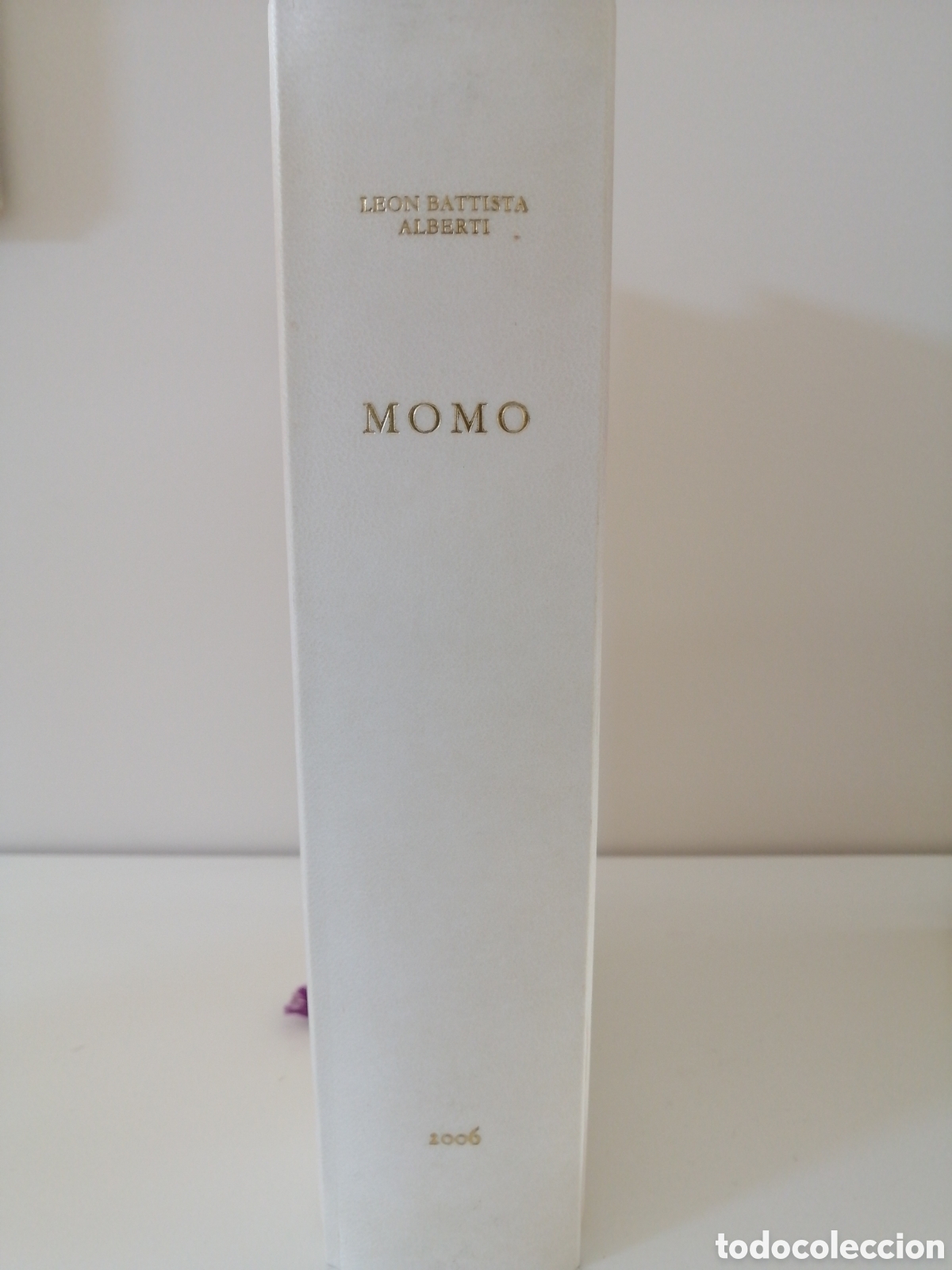 Libros antiguos: Momo, Leon Battista Alberti - Foto 4