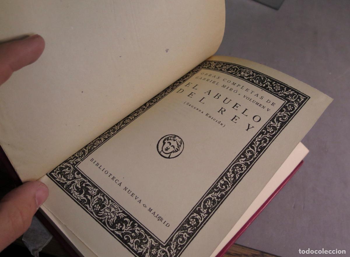 Libros antiguos: 1929.- El abuelo del rey. Mir&oacute; - Foto 3