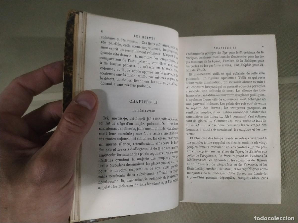 Libros antiguos: 1876. Les Ruines - Volney. Par&iacute;s - Foto 6