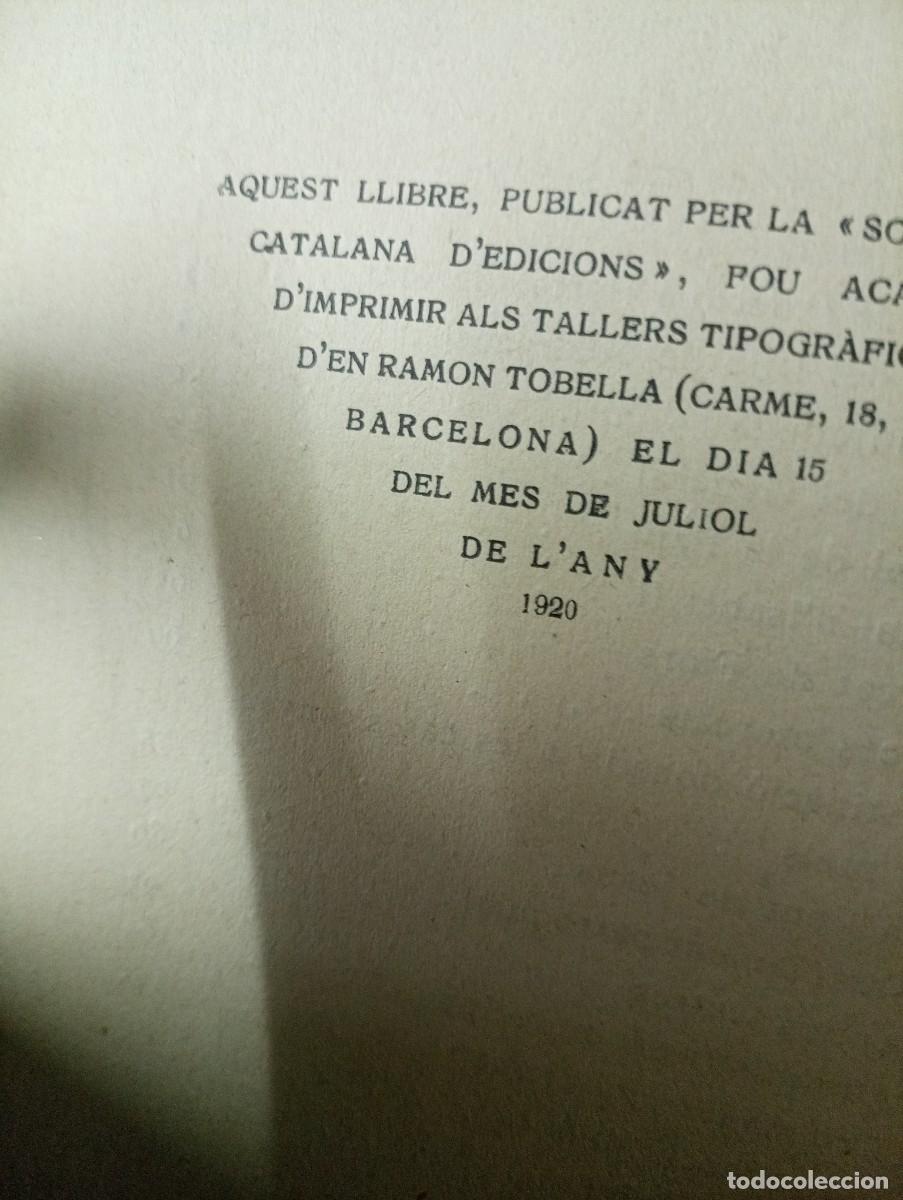 Libros antiguos: Antiguo libro CURIOSITATS BARCELONINES. Barcelona 1920. - Foto 10