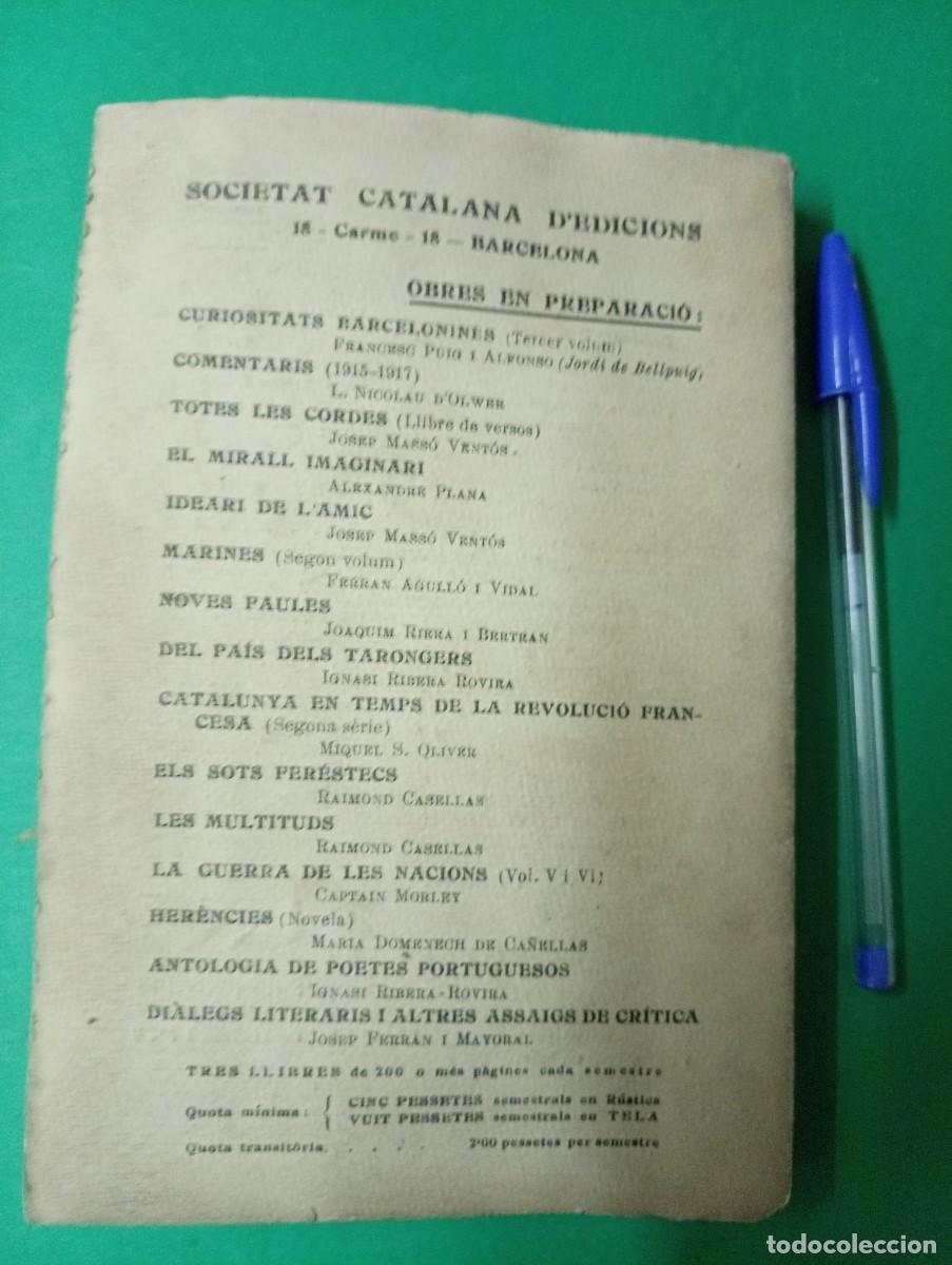 Libros antiguos: Antiguo libro CURIOSITATS BARCELONINES. Barcelona 1920. - Foto 11