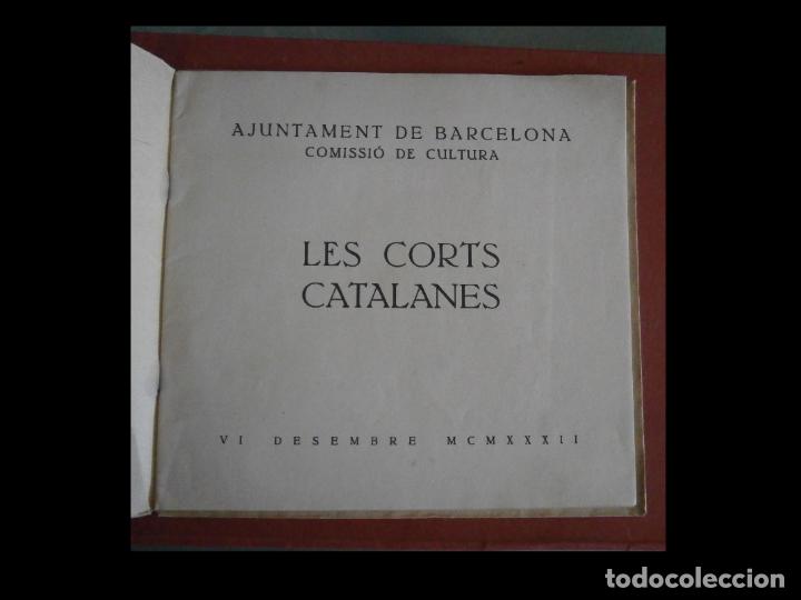 Libros antiguos: Les Corts Catalanes 1713-1932 - Foto 4