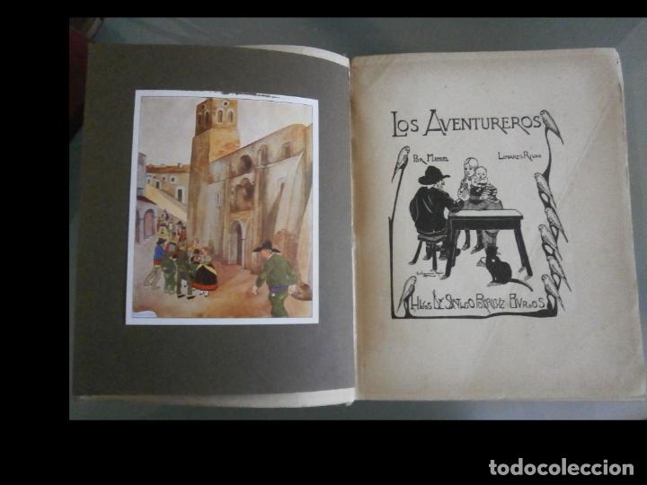 Libros antiguos: Los aventureros. Manuel Linares Rivas - Foto 3