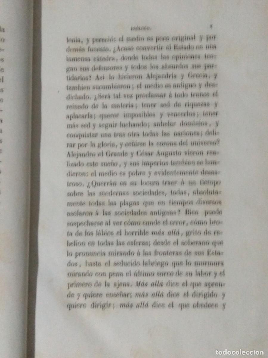 Libros antiguos: LA VERDAD DEL PROGRESO. - Foto 3