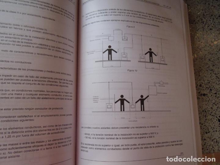 Libros antiguos: REGLAMENTO ELECTROT&Eacute;CNICO PARA BAJA TENSION E INSTRUCCIONES TECNICAS COMPLEMENTARIAS - Foto 3