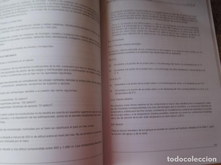 Libros antiguos: REGLAMENTO ELECTROT&Eacute;CNICO PARA BAJA TENSION E INSTRUCCIONES TECNICAS COMPLEMENTARIAS - Foto 5