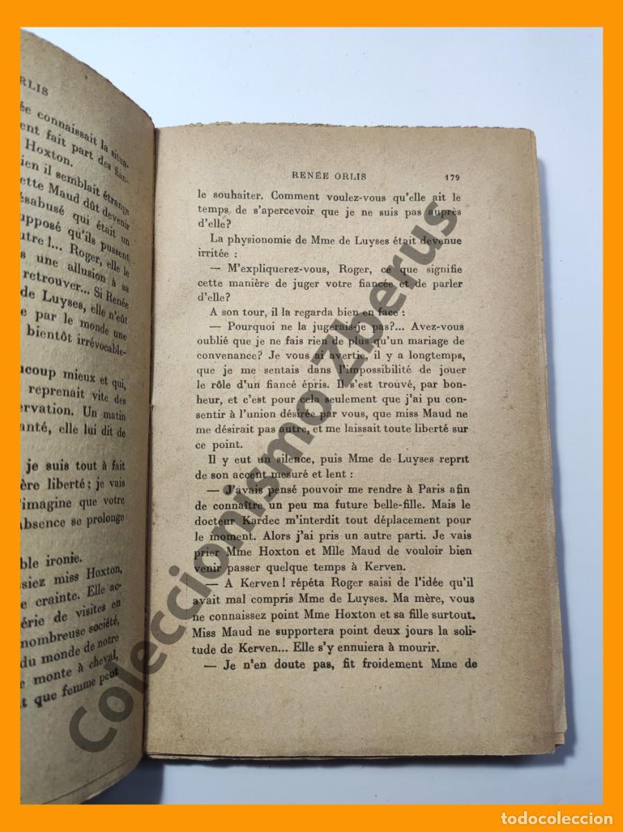 Libros antiguos: Renee Orlis - Henri Ardel - Foto 3