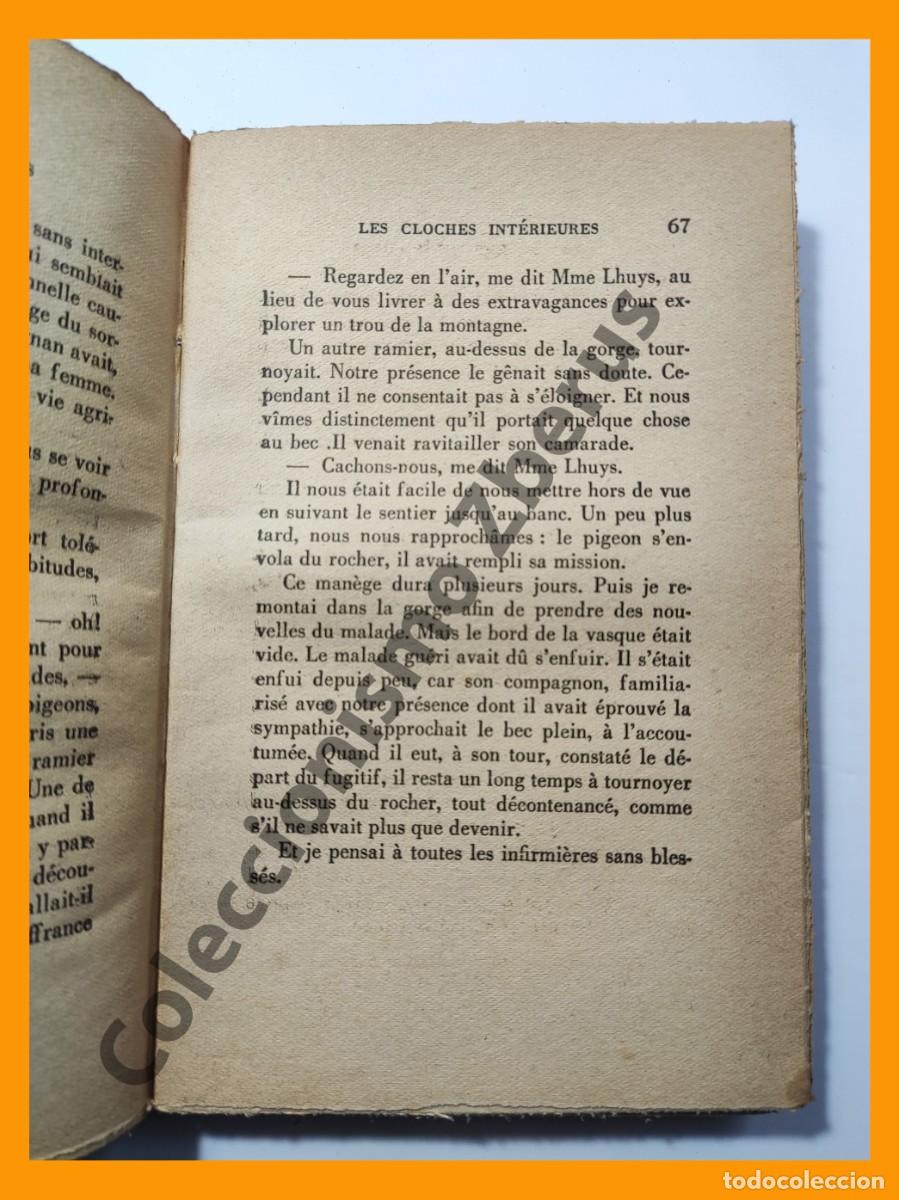 Libros antiguos: Les Cloches Interieures - Henry Bordeaux - Foto 3