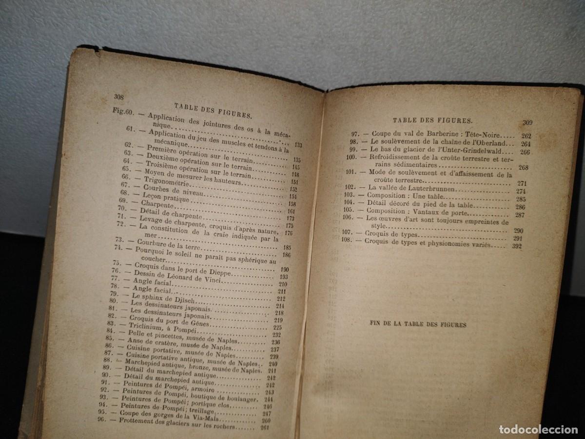 Libros antiguos: 64- C&Oacute;MO VOLVERSE DIBUJANTE. COMMENT ON DEVIENT UN DESSINATEUR - E. VIOLLET-LE-DUC - 1800S - Foto 7