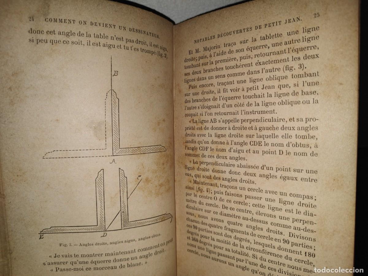 Libros antiguos: 64- C&Oacute;MO VOLVERSE DIBUJANTE. COMMENT ON DEVIENT UN DESSINATEUR - E. VIOLLET-LE-DUC - 1800S - Foto 9