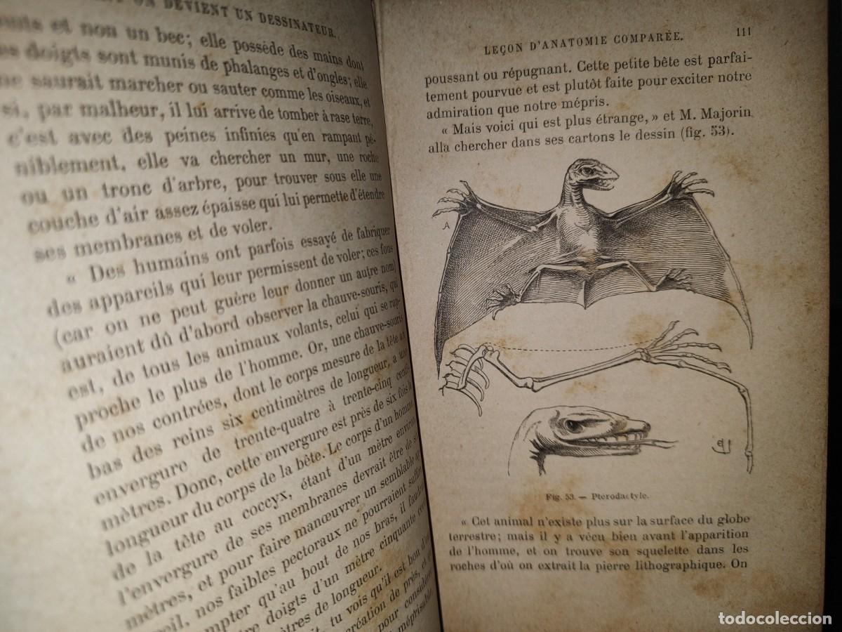 Libros antiguos: 64- C&Oacute;MO VOLVERSE DIBUJANTE. COMMENT ON DEVIENT UN DESSINATEUR - E. VIOLLET-LE-DUC - 1800S - Foto 10