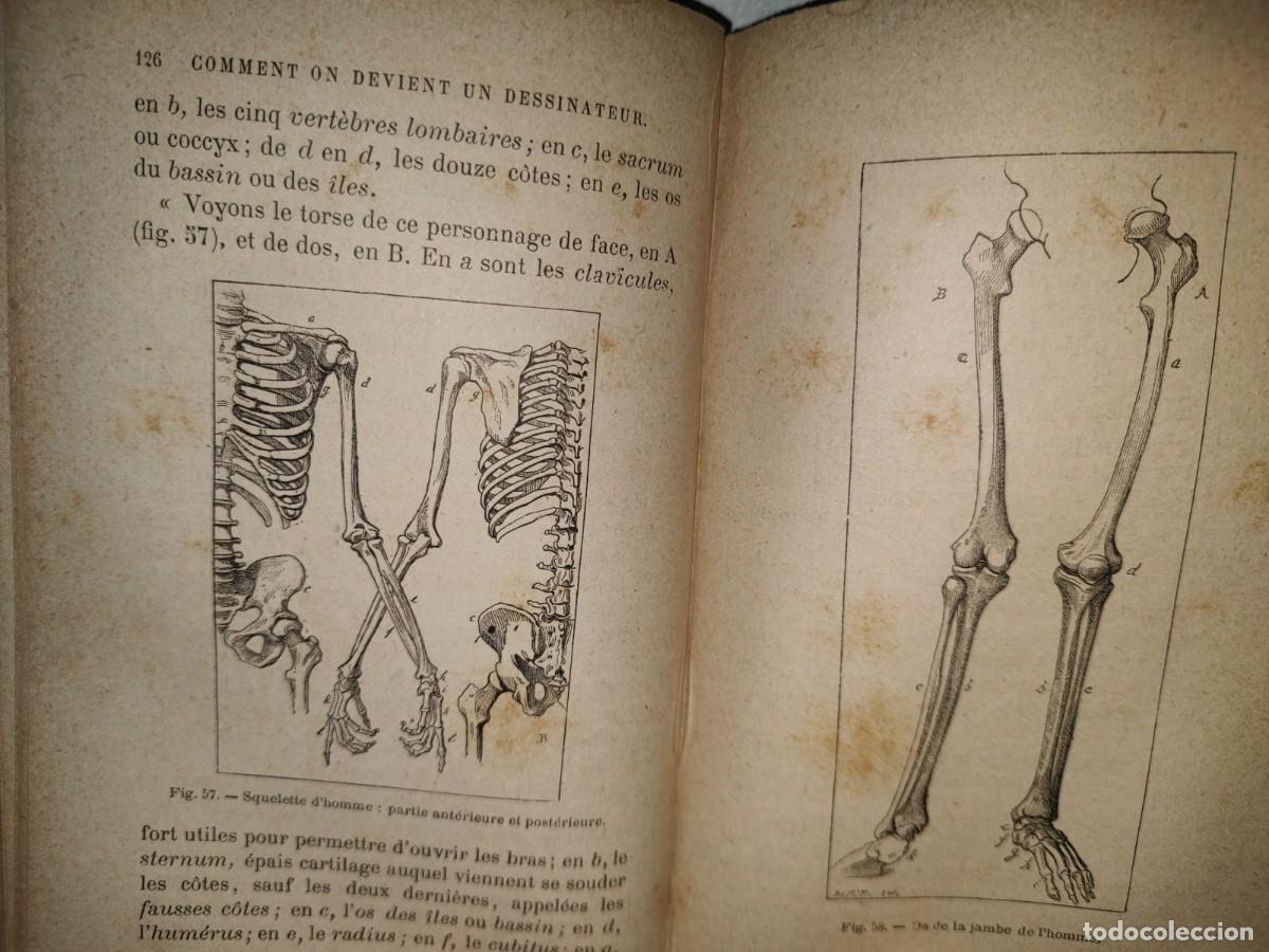 Libros antiguos: 64- C&Oacute;MO VOLVERSE DIBUJANTE. COMMENT ON DEVIENT UN DESSINATEUR - E. VIOLLET-LE-DUC - 1800S - Foto 12