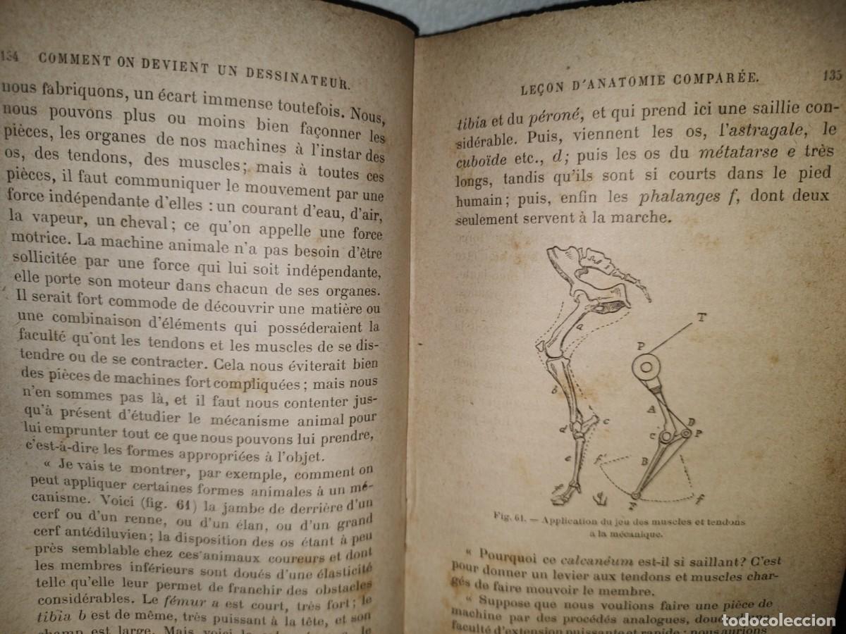 Libros antiguos: 64- C&Oacute;MO VOLVERSE DIBUJANTE. COMMENT ON DEVIENT UN DESSINATEUR - E. VIOLLET-LE-DUC - 1800S - Foto 13