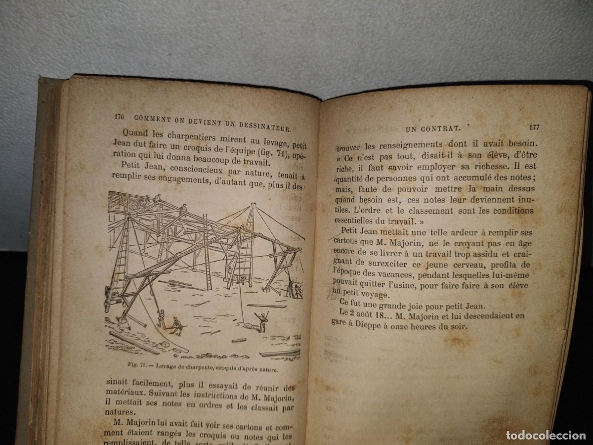 Libros antiguos: 64- C&Oacute;MO VOLVERSE DIBUJANTE. COMMENT ON DEVIENT UN DESSINATEUR - E. VIOLLET-LE-DUC - 1800S - Foto 16