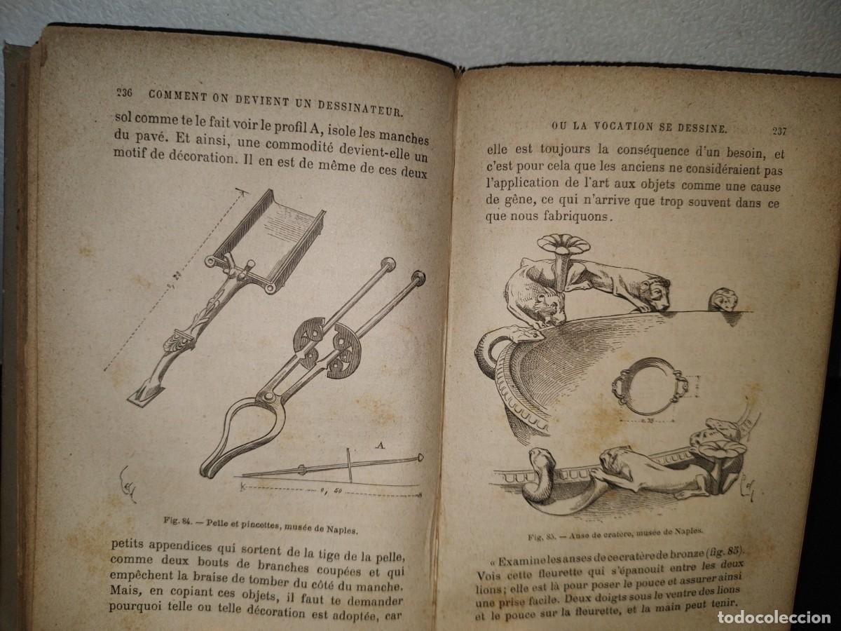 Libros antiguos: 64- C&Oacute;MO VOLVERSE DIBUJANTE. COMMENT ON DEVIENT UN DESSINATEUR - E. VIOLLET-LE-DUC - 1800S - Foto 17