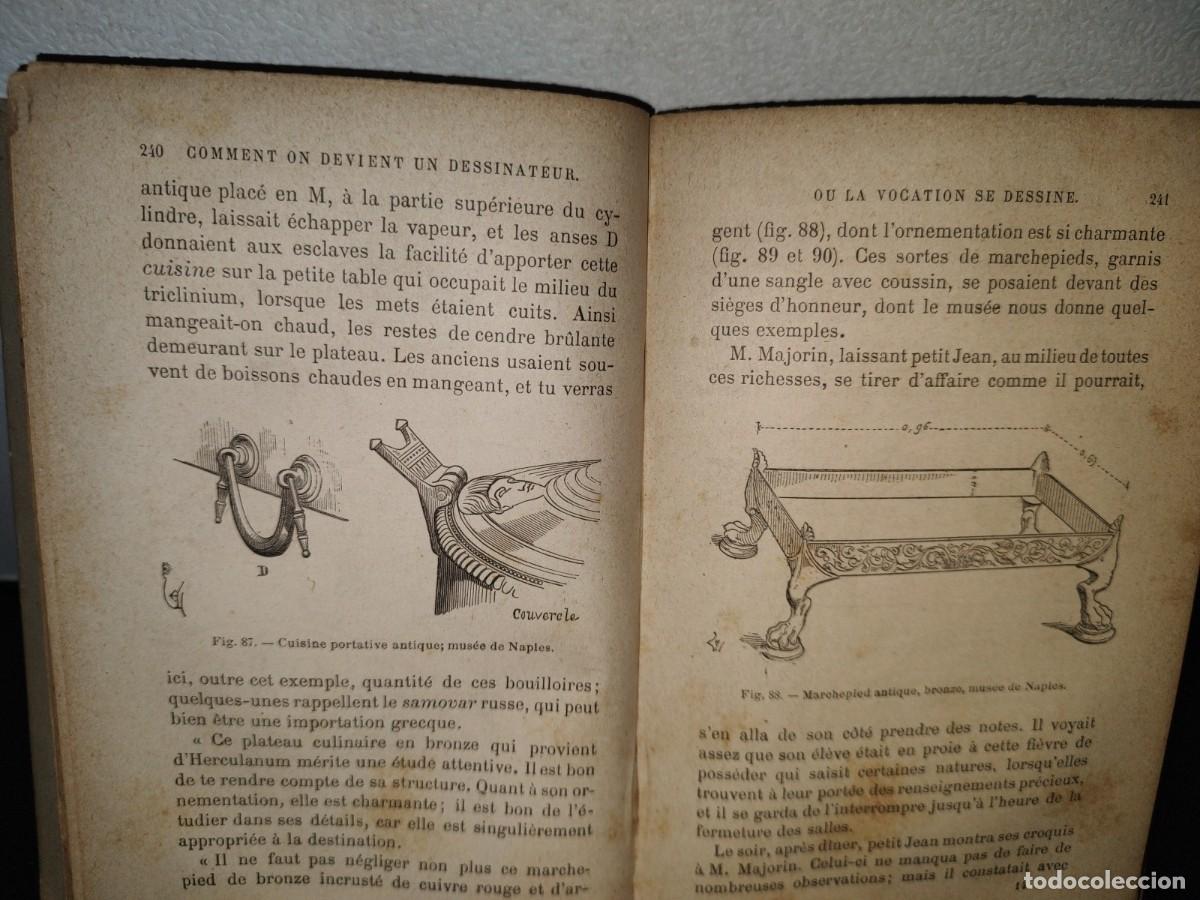 Libros antiguos: 64- C&Oacute;MO VOLVERSE DIBUJANTE. COMMENT ON DEVIENT UN DESSINATEUR - E. VIOLLET-LE-DUC - 1800S - Foto 18