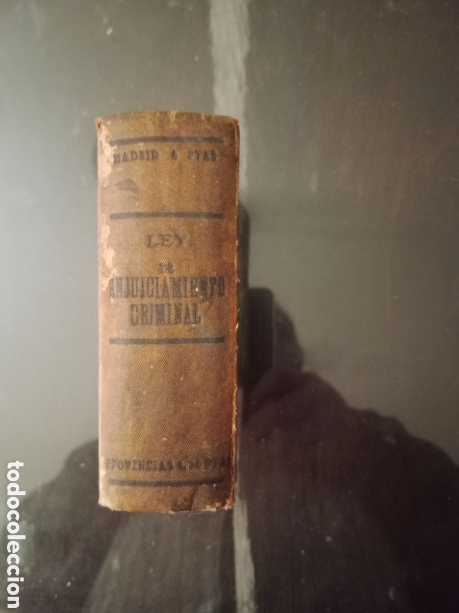 Libros antiguos: Ley de enjuiciamiento criminal - Foto 5