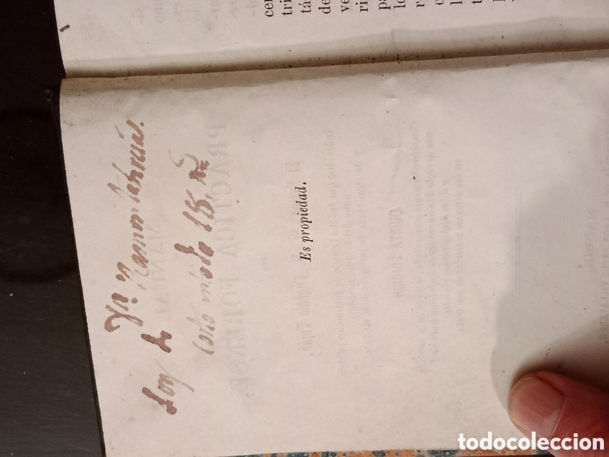 Libros antiguos: Manual de pr&aacute;ctica forense de Eugenio Tapia - Foto 3