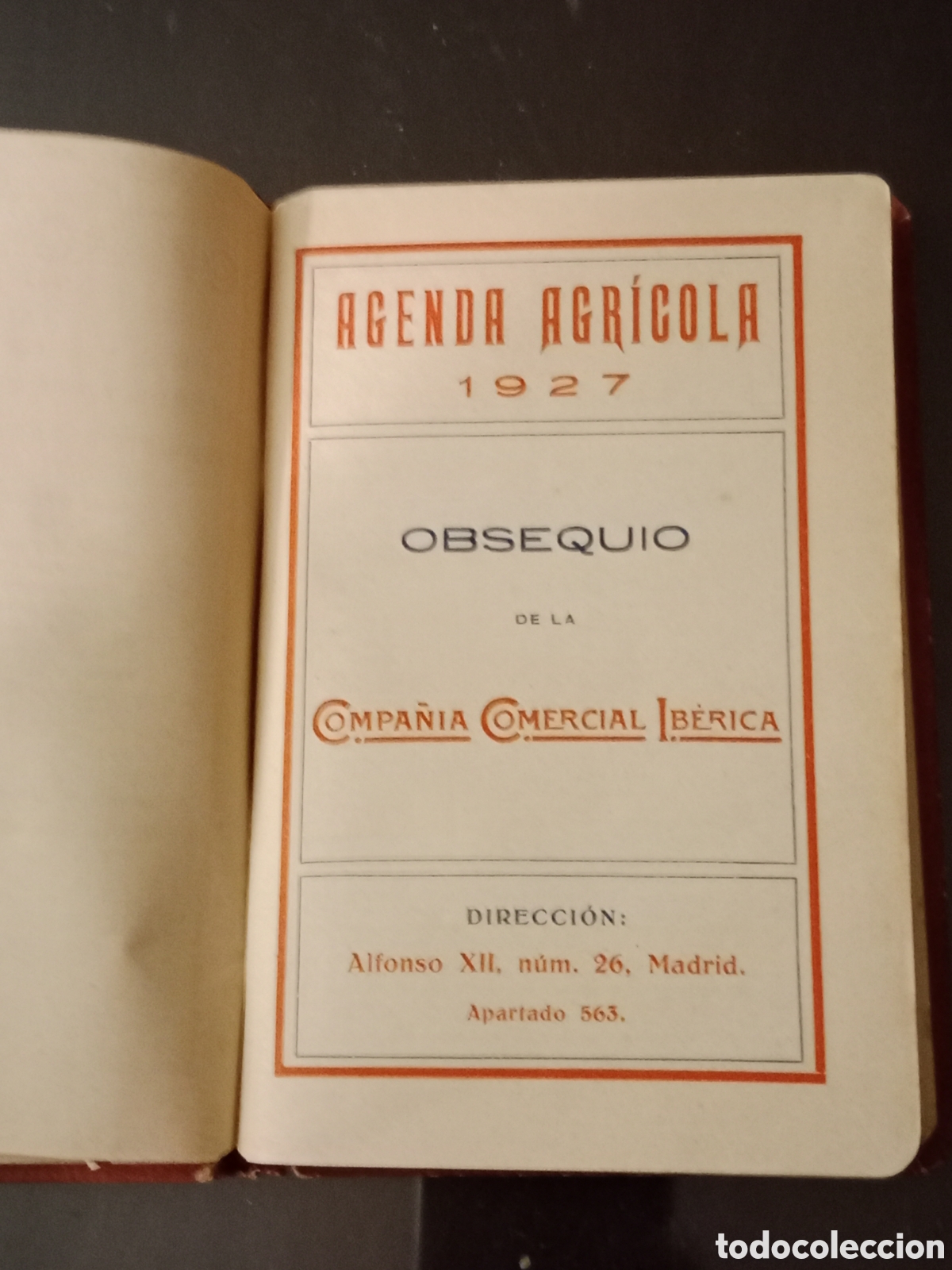 Libros antiguos: Agenda Agr&iacute;cola 1927 - Foto 4