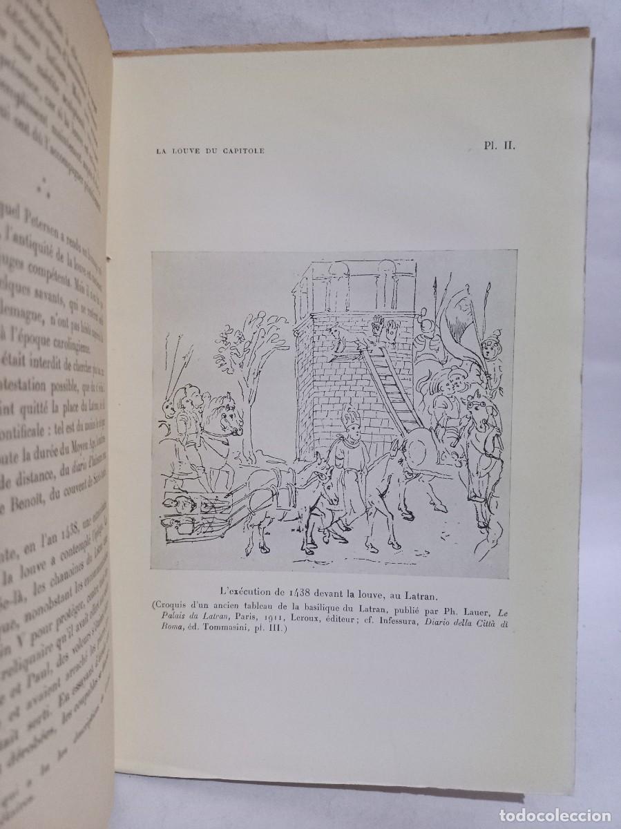 Libros antiguos: J. Carcopino - La Louve du Capitole - 1925 - Foto 3