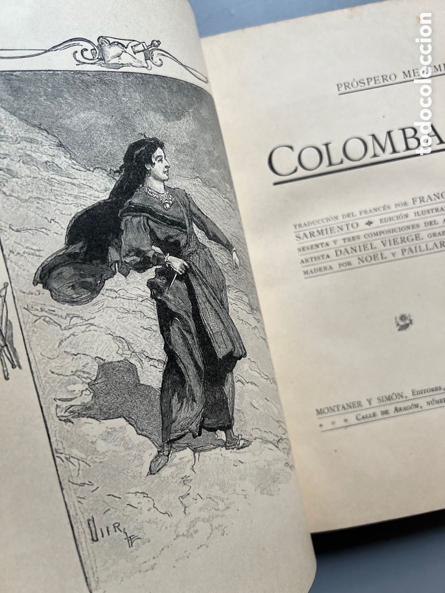 Libros antiguos: COLOMBA, PR&Oacute;SPERO M&Eacute;RIM&Eacute;E. Montaner y Sim&oacute;n, 1908 - Foto 5