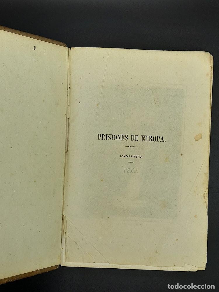 Libros antiguos: PRISIONES DE EUROPA, 1862-1863 - Foto 3