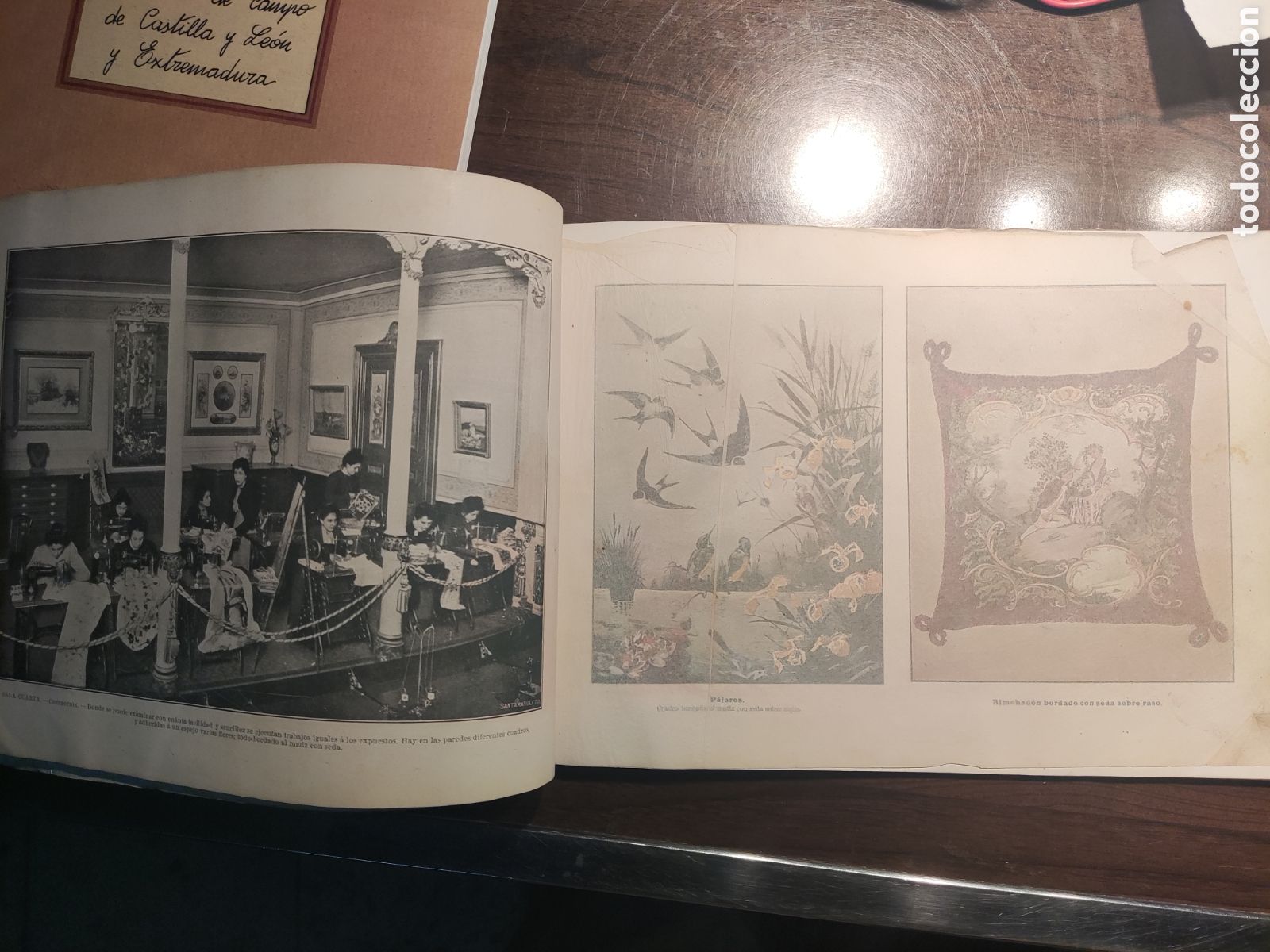 Libros antiguos: Libreto sobre Exposici&oacute;n en Madrid de Singer - Foto 3