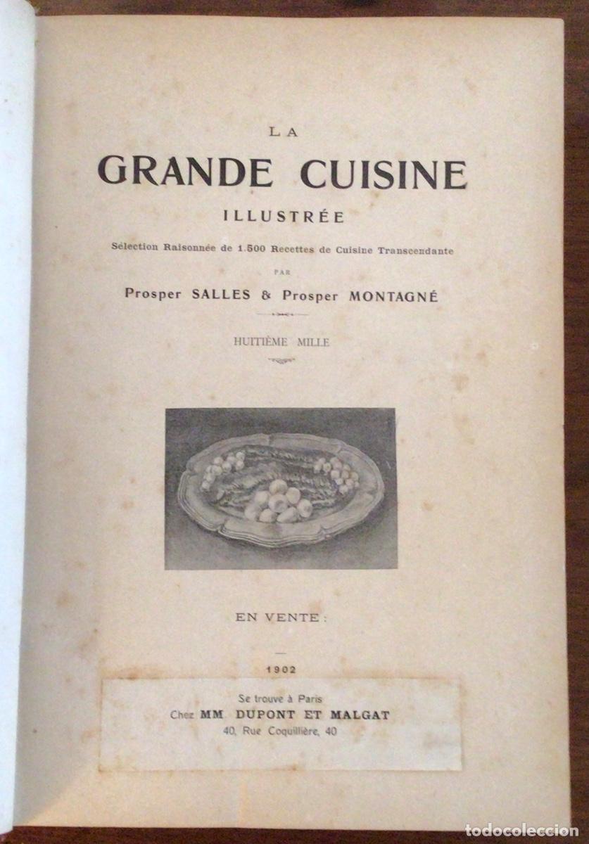 Le grand livre de la Cuisine by Prosper Montagné