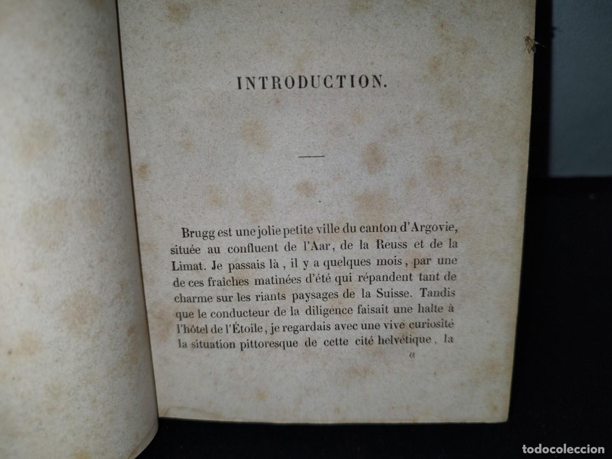 Libros antiguos: 65- FRANC&Eacute;S. LA SOLITUDE - ZIMMERMANN - 1845 - Foto 5
