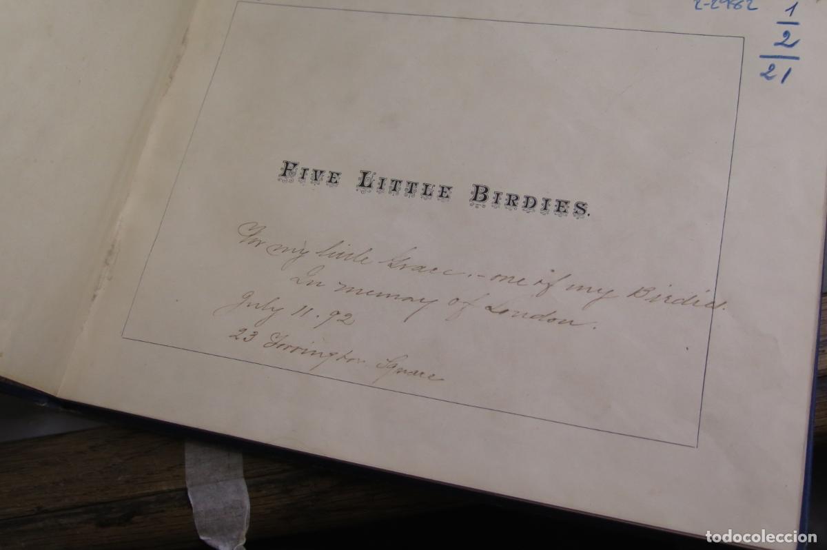 Libros antiguos: Five Little Birdies. A GIBERNE - Foto 2