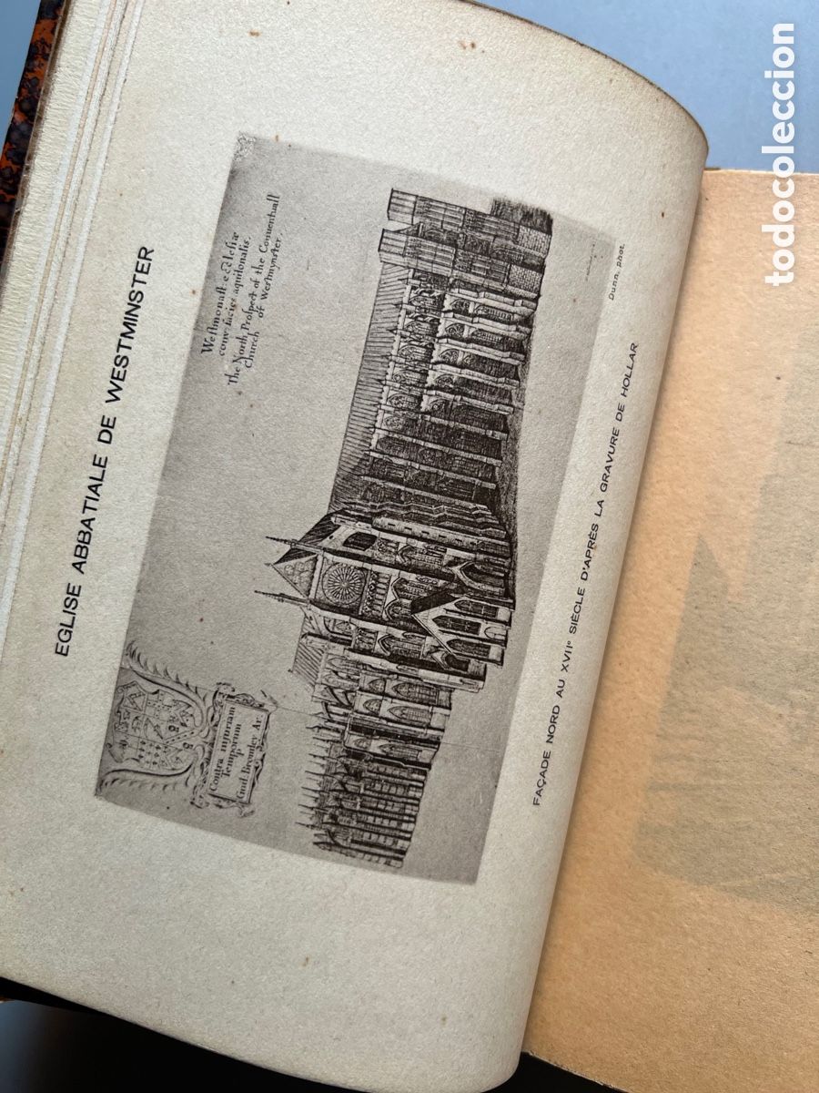 Libros antiguos: L&Eacute;GLISE ABBATIALE DE WESTMINSTER ET SES TOMBEAUX. Paris, 1913 - Foto 6