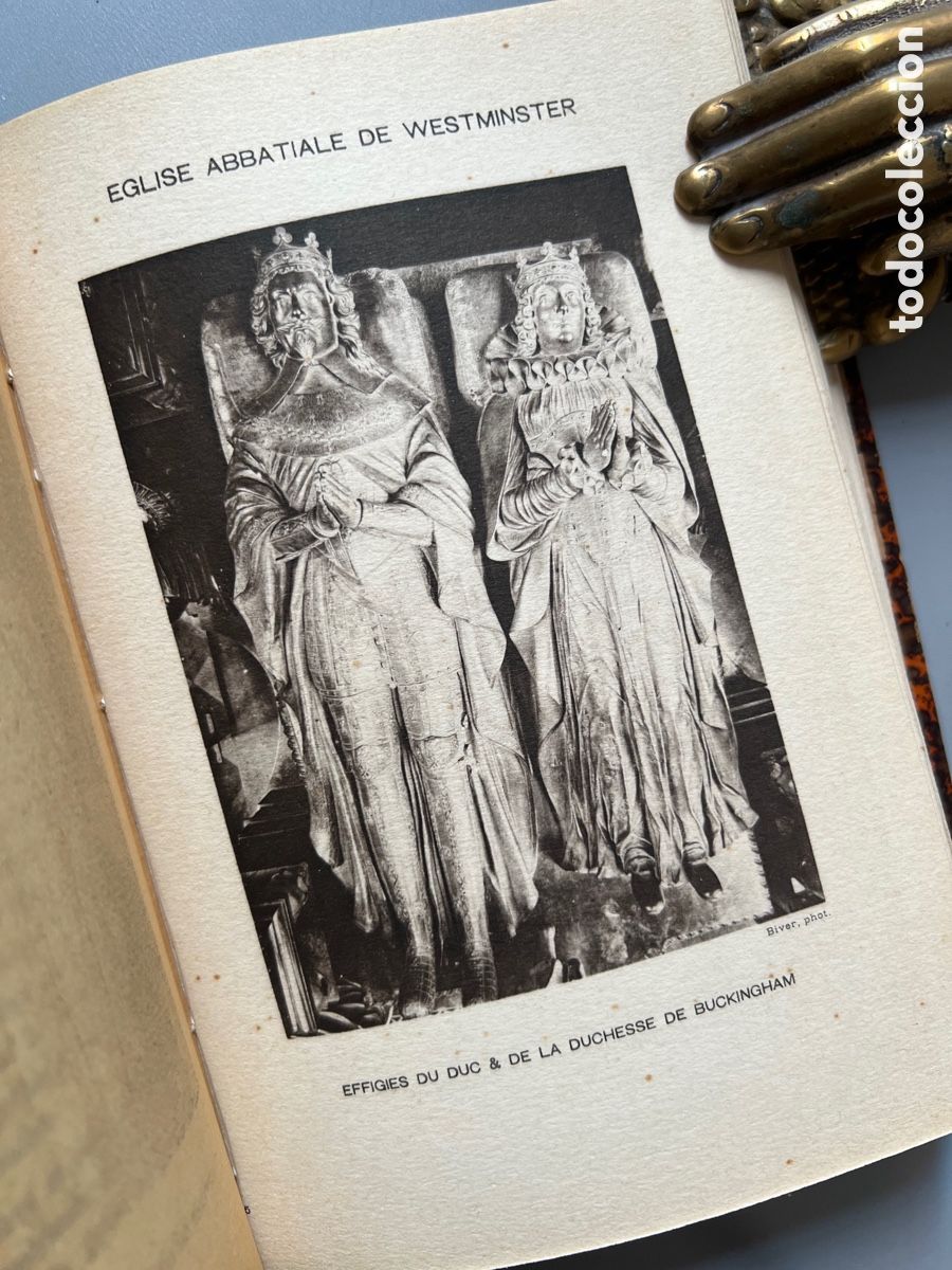 Libros antiguos: L&Eacute;GLISE ABBATIALE DE WESTMINSTER ET SES TOMBEAUX. Paris, 1913 - Foto 10