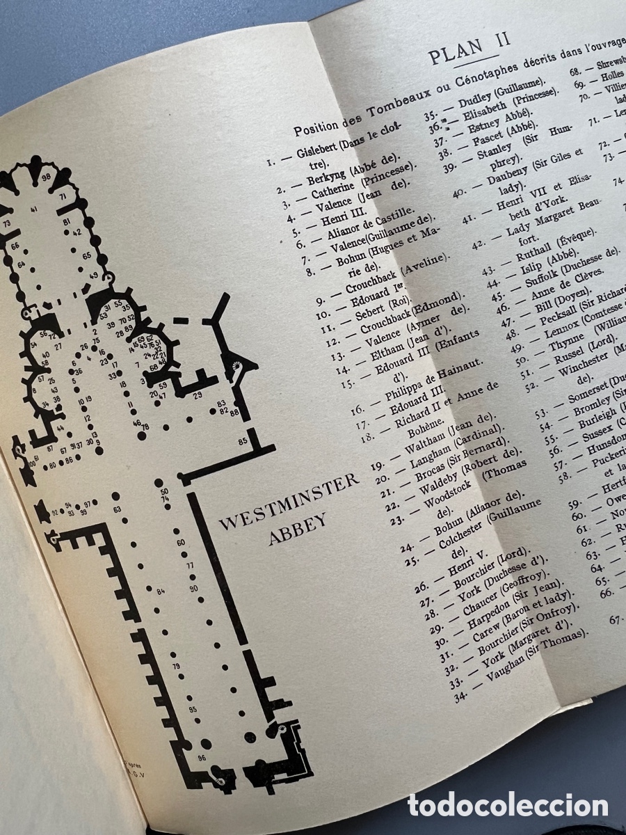 Libros antiguos: L&Eacute;GLISE ABBATIALE DE WESTMINSTER ET SES TOMBEAUX. Paris, 1913 - Foto 16