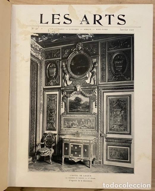 Libros antiguos: Les Arts. (2&ordf; mitad 1906). Nos 55-60 - Foto 4