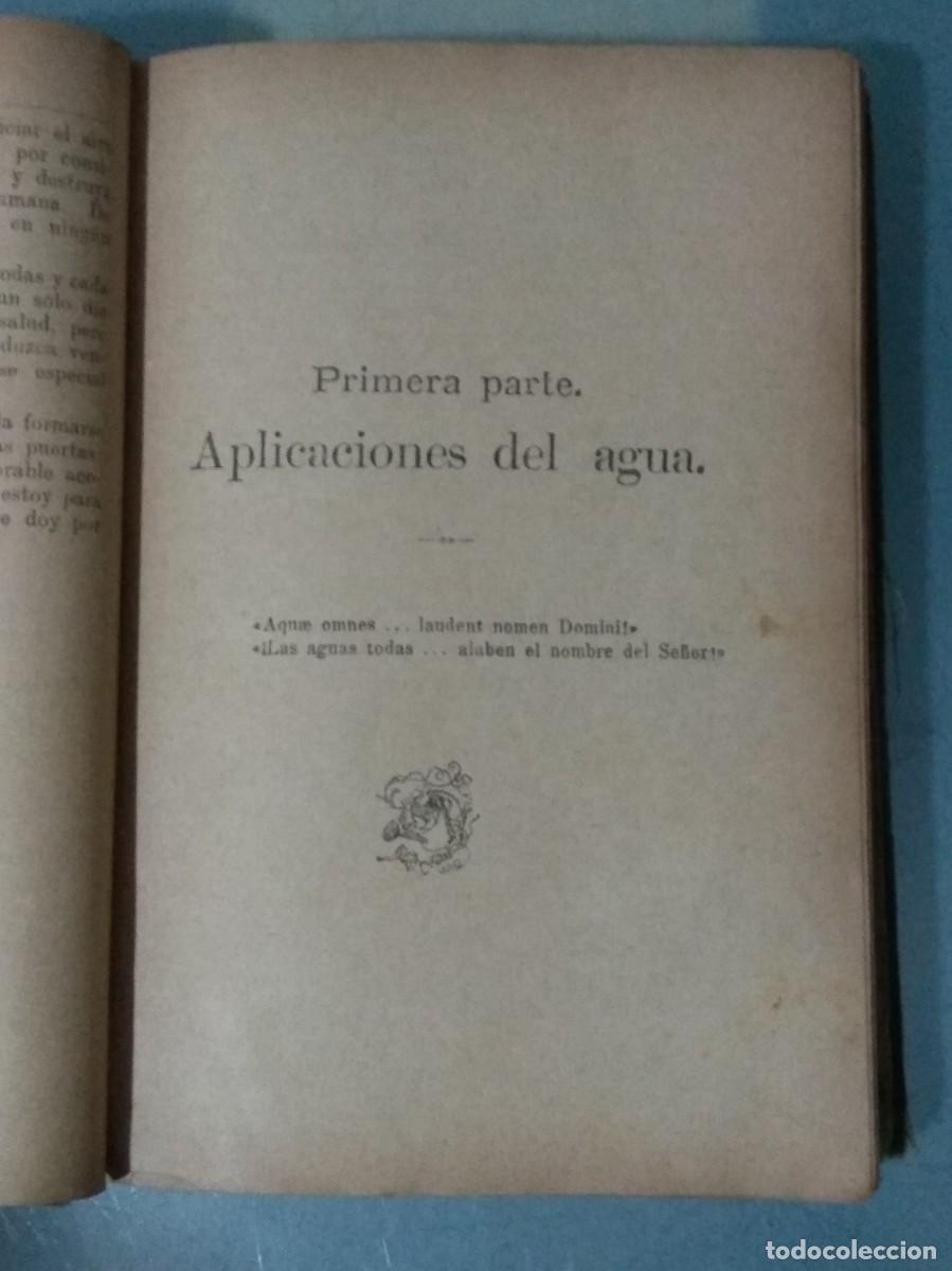 Libros antiguos: M&Eacute;TODO DE HIDROTERAPIA. - Foto 6
