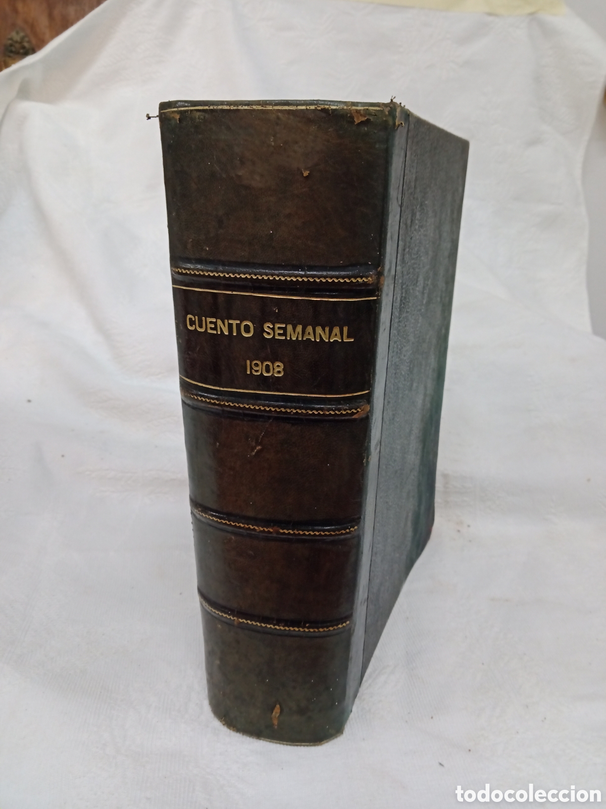 Libros antiguos: CUENTO SEMANAL A&Ntilde;O 1908 COMPLETO - Foto 1