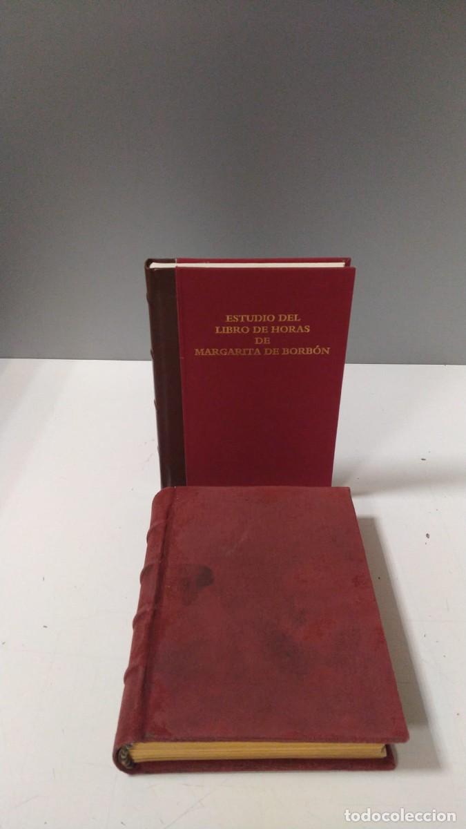 Libros antiguos: FACSIMIL LIBRO DE HORAS DE MARGARITA DE BORBON EDITORIAL SCRIPTORIUM 2006 - Foto 6