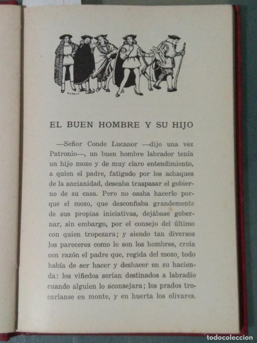 Libros antiguos: EL CONDE LUCANOR. - Foto 4