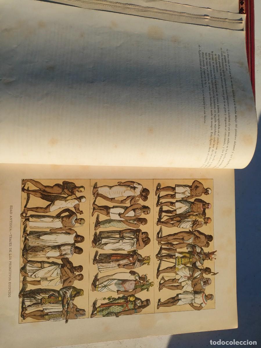 Libros antiguos: Historia del traje. 2 tomos 1894 - Foto 8