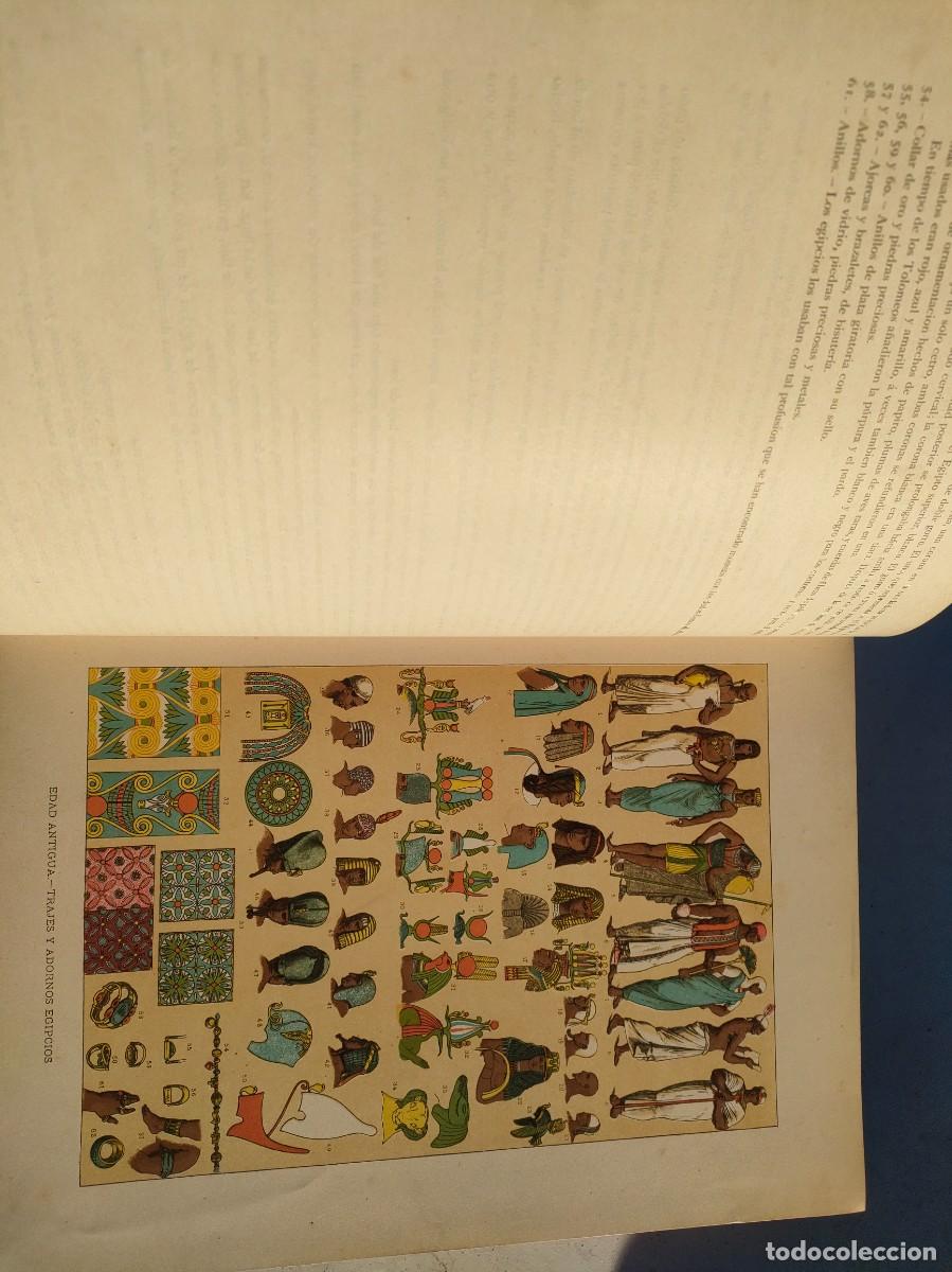 Libros antiguos: Historia del traje. 2 tomos 1894 - Foto 9